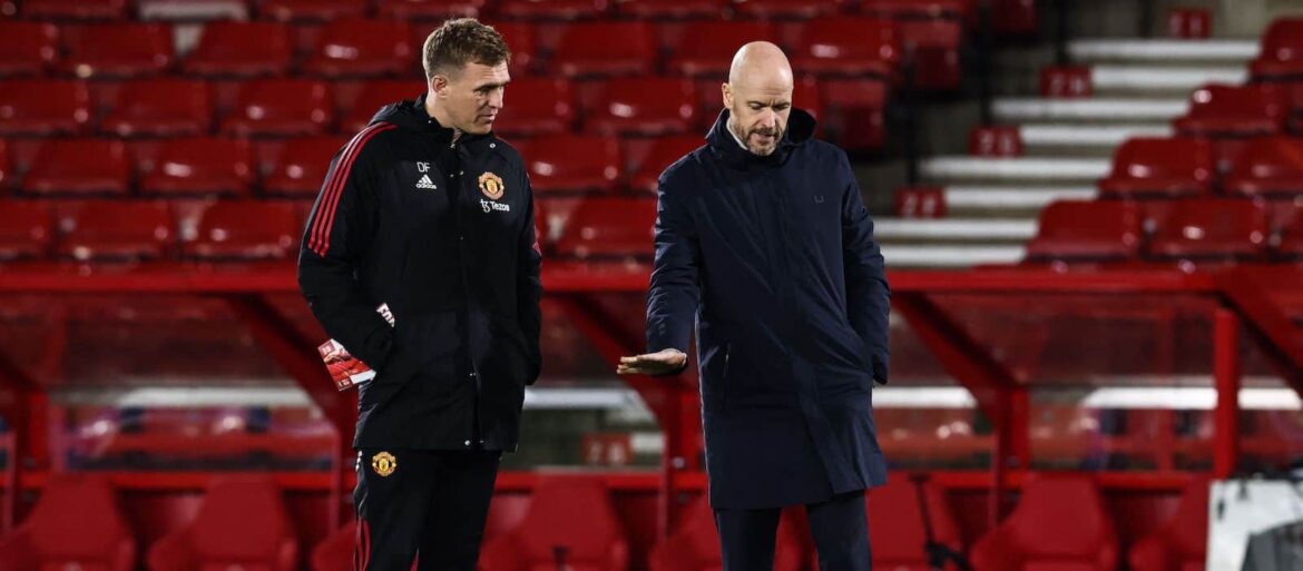 Darren Fletcher and Erik ten Hag