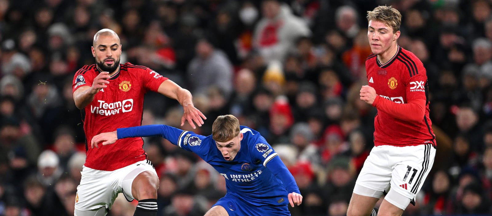 Sofyan Amrabat bosses the midfield as Manchester United beat Chelsea in 2-1 win – Man United News And Transfer News