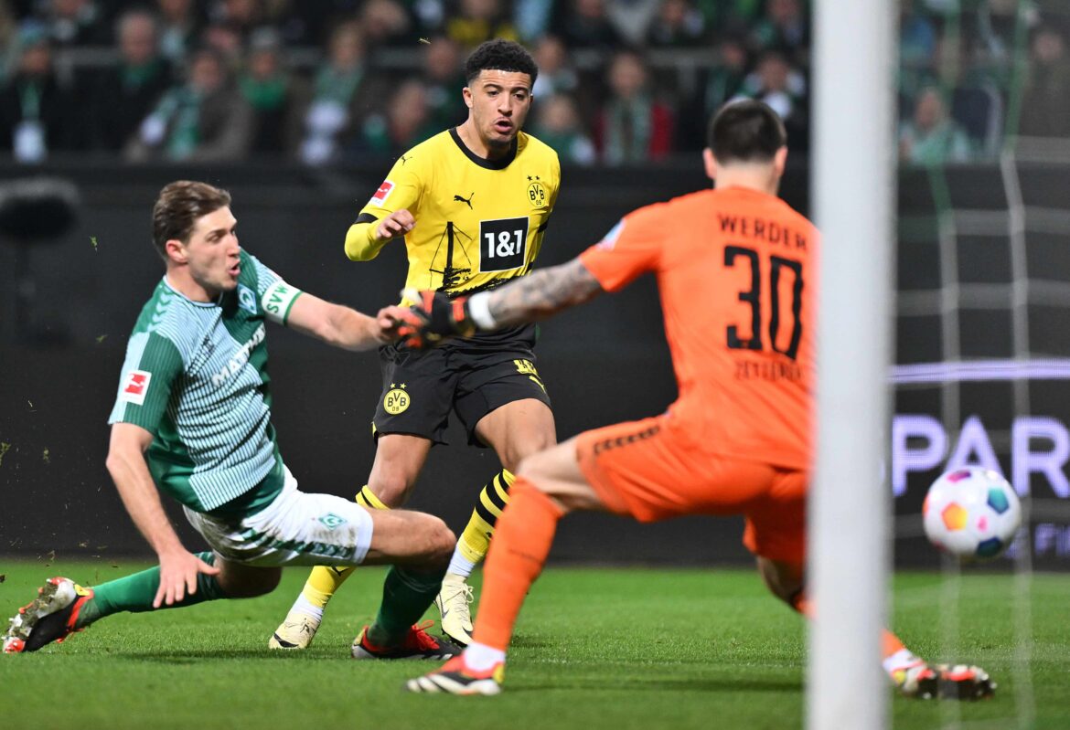 Pictures: Jadon Sancho Scores Wondergoal During Borussia Dortmund's ...