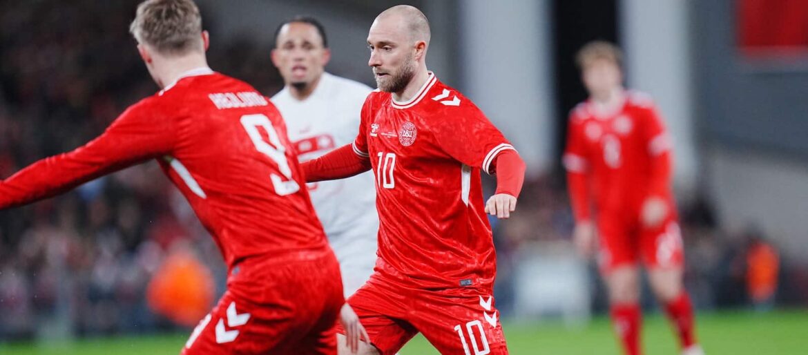 Christian Eriksen Denmark vs Switzerland